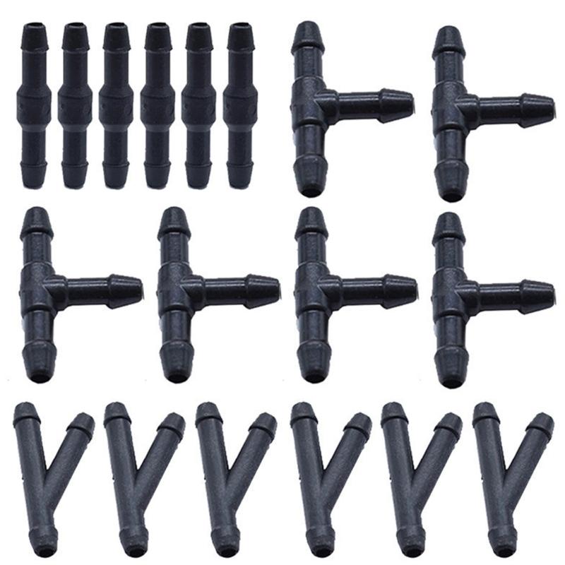 Flexible & Heat Resistant Windshield Washer Hose Repair Kit  Windshield Washer System Repair Suitable for Most Vehicles