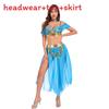 Halloween Exotischer Stil Prinzessin Cosplay Anzug, Damen Bauchtanz Kostüm Für Karneval Bühnenshow