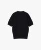 Peullojeulum Square Weaving Cotton Knit Black