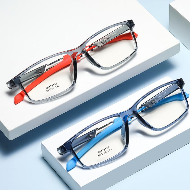 Silicone Sports Glasses Frame Men's Fashion Outdoor Sports Glasses Full Frame Women Can Be Equipped with Myopia Cycling Glasses Frame.