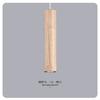 modern wood LED Pendant lights dining room Hangingamp bedroom lamp restaurant Rubber wood indoor decor Suspension lighting