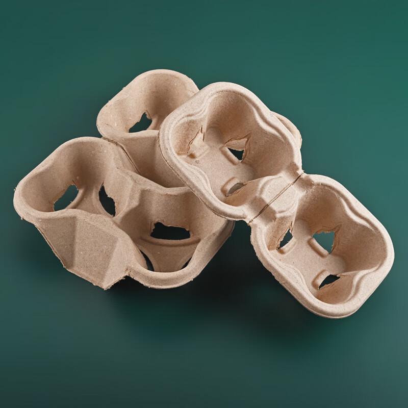 WS Biodegradable Paper Pulp Drink Carriers