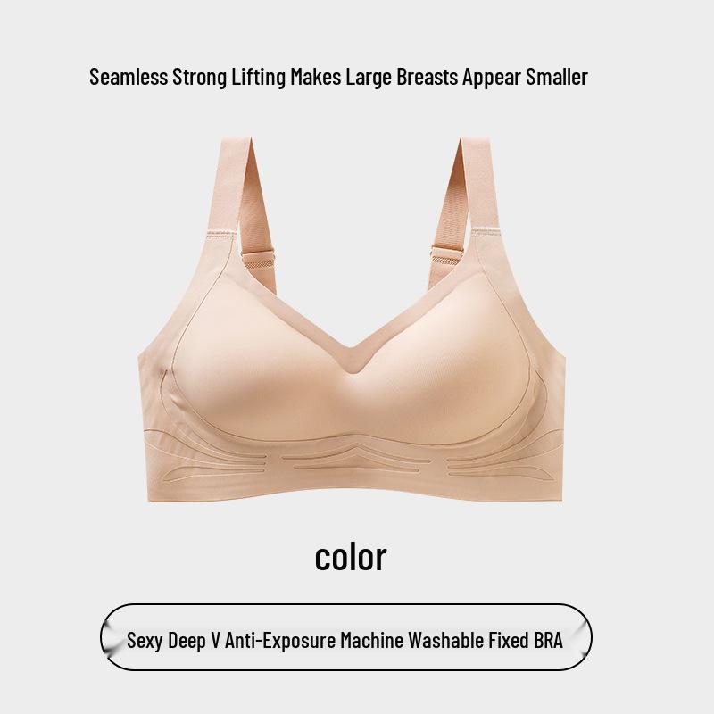 Jelly Glue Women s Plus Size Wire-Free Lift and Support Bra XL
