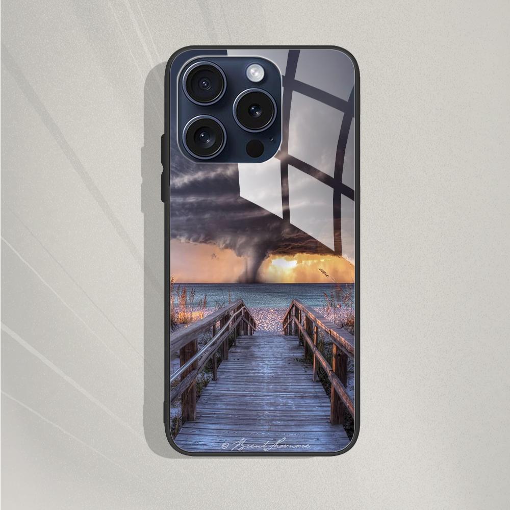 Tempered Glass Case for iPhone 15 15Pro Max Plus Back Cover Hard Bumper Protective Fundas for iPhone 14 Pro 14 Plus 14Pro Max