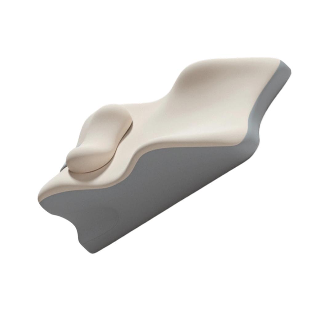 Prone Position Pillow For Stomach Sleepers Back Support Memory Foam Bed Wedge Pillow For Acid Refluxes Snoring Relief