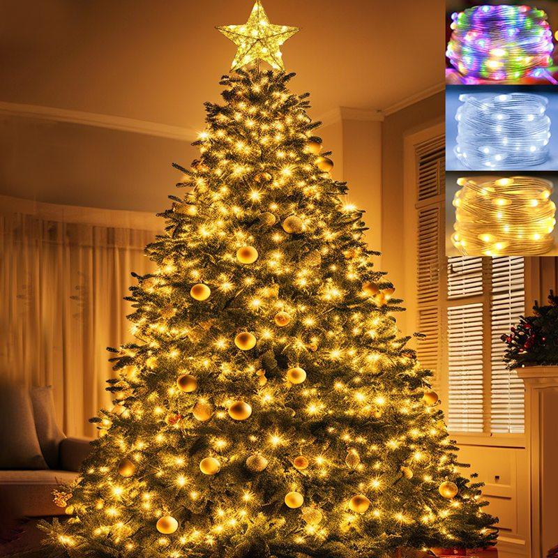 5/10M Christmas Fairy String Lights, Christmas Decorations Christmas Tree Ornaments for Home 2026 Navidad Natal New Year 2026