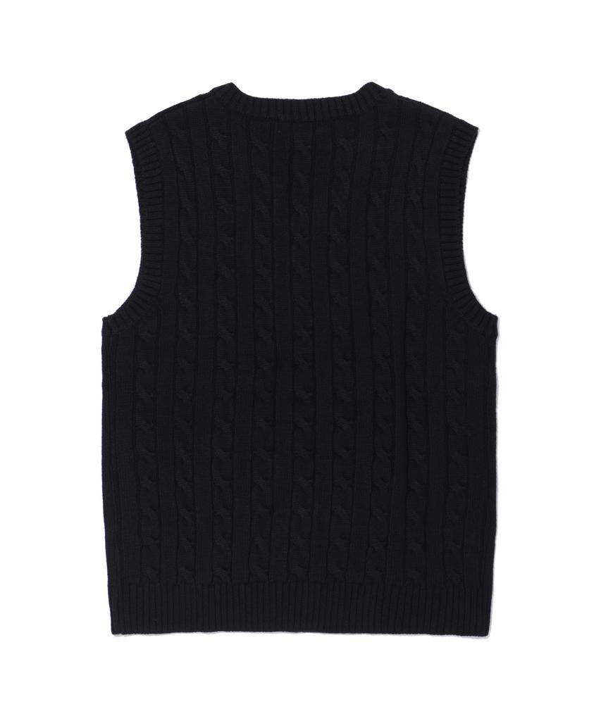 Rayfikers Dottie Knit Vest Black (Mo5Su507-076)