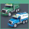 Garbage And Sprinkler Truck Model Children Toy With Storytelling Function For Kids Educational Play Toy