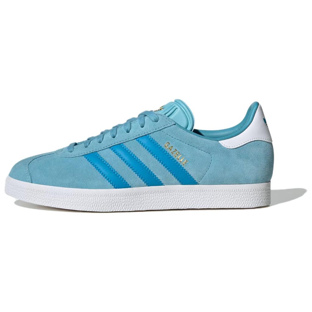Adidas Originals Gazelle Fashion Comfortable Durable Low-Top Sneakers Unisex Sneakers Blue JR0620