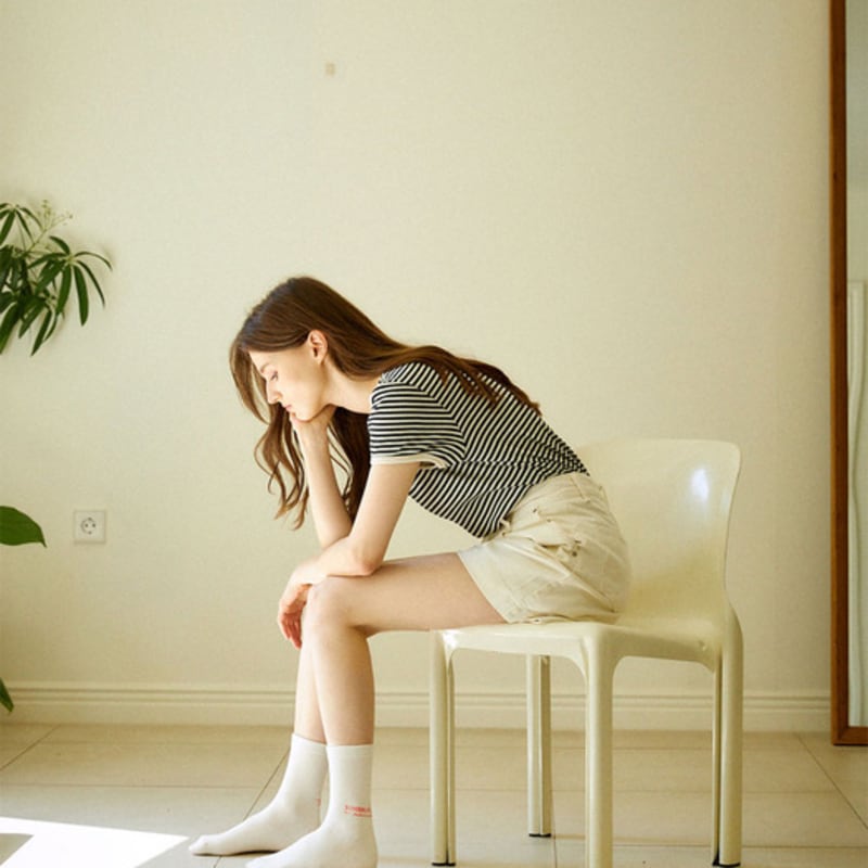 NMOO.OU S36_NMOU MUJI SOCKS_cream