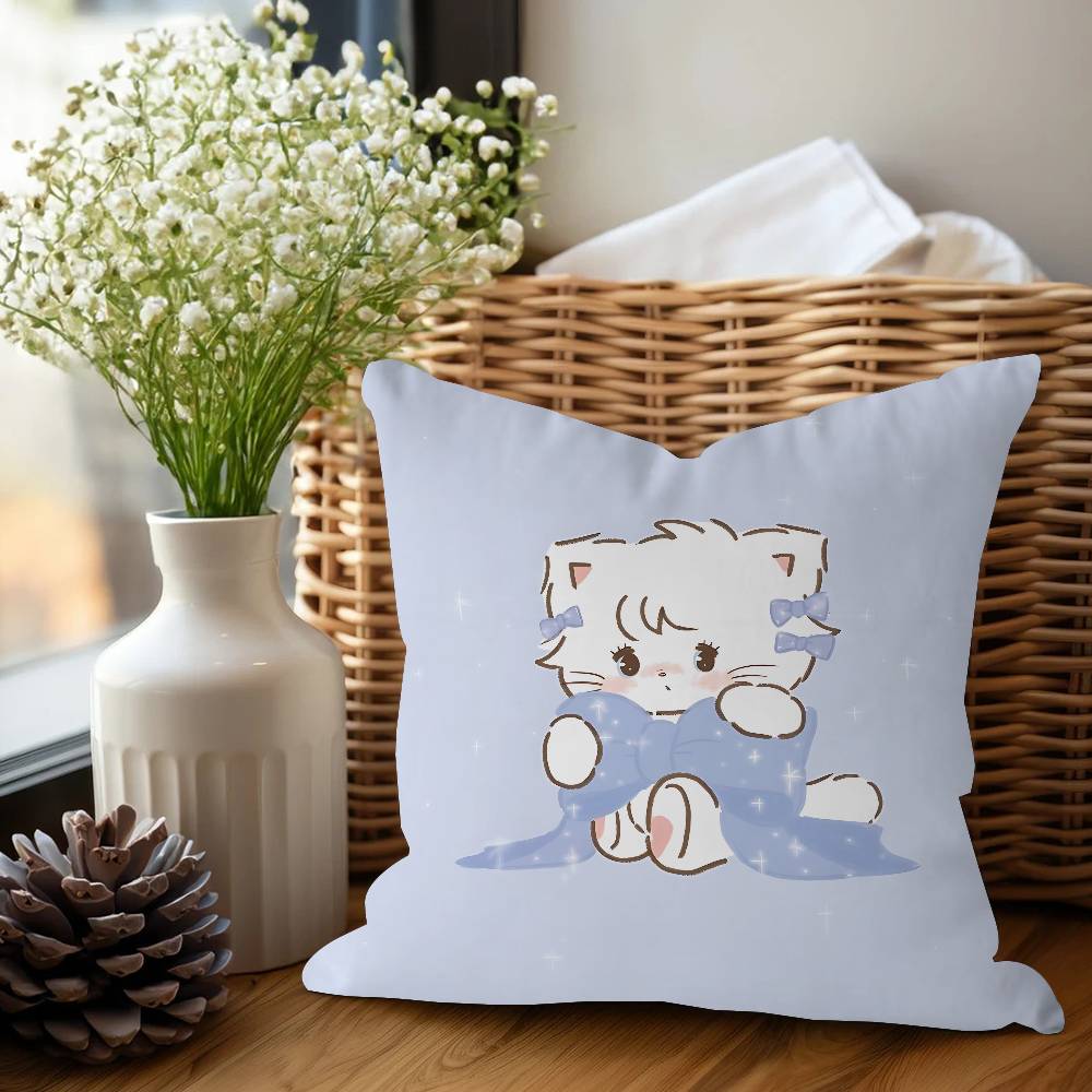 M-Mikko Cute Cushion Cover 30x50 Polyester Sofa Cushions Decorative Throw Pillows Home Decoration Pillowcover