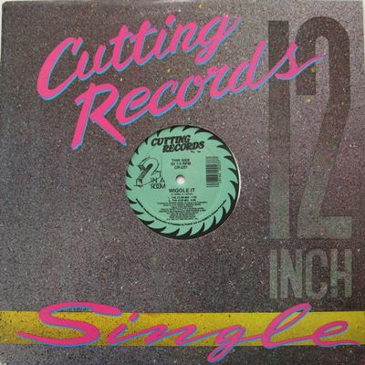 12inch Record 2 IN A ROOM - Wiggle It CR237 Cutting Records 1990 US Dance & Electronica Used