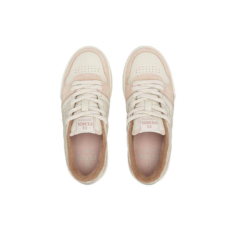 Fendi Zapatillas Bajas de Ante 'Rosa Beige' para Mujer 8E8252AHH2F1FHT