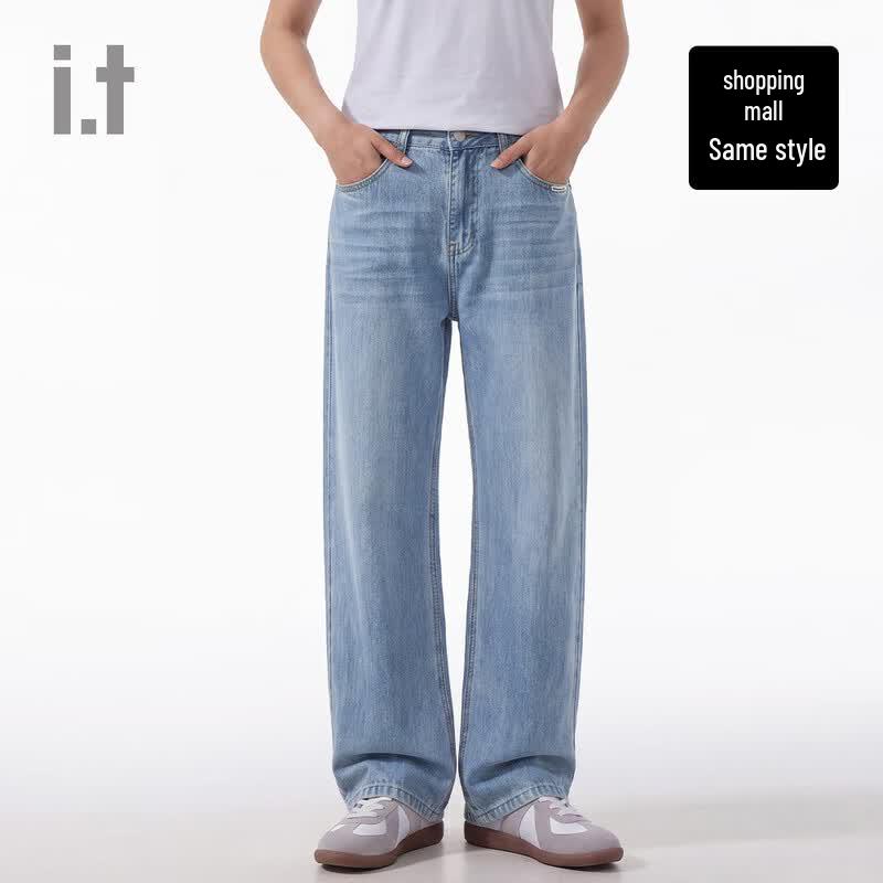 CHOCOOLATE Vintage Distressed Straight Denim Jeans L