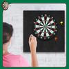Black and Gray Felt Dartboard Wall Protector