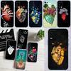 Calm Heart Art Transparent Phone Case for Motorola Moto G40 G04 G05 One Ace Action  Fusion + Plus Hyper Macro Vision Zoom