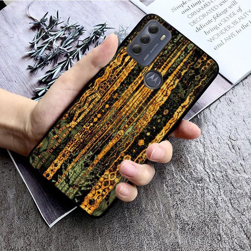 Gustav Klimt Tears Phone Case for Motorola E7 Plus E32 E20 E40 Edge 20 Lite G22 G52 G20 G30 G100 G60 G50 G10 G Pure G Stylus