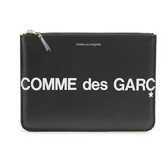 

COMME des GARCONS Pouch HUGE LOGO WALLET POUCH SA5100HL Unisex BLACK COMME des GARCONS [Item] чорний