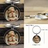 Small Angel Keyring With Time Gem Jewelry Silver Zinc Alloy For Special Occasions
