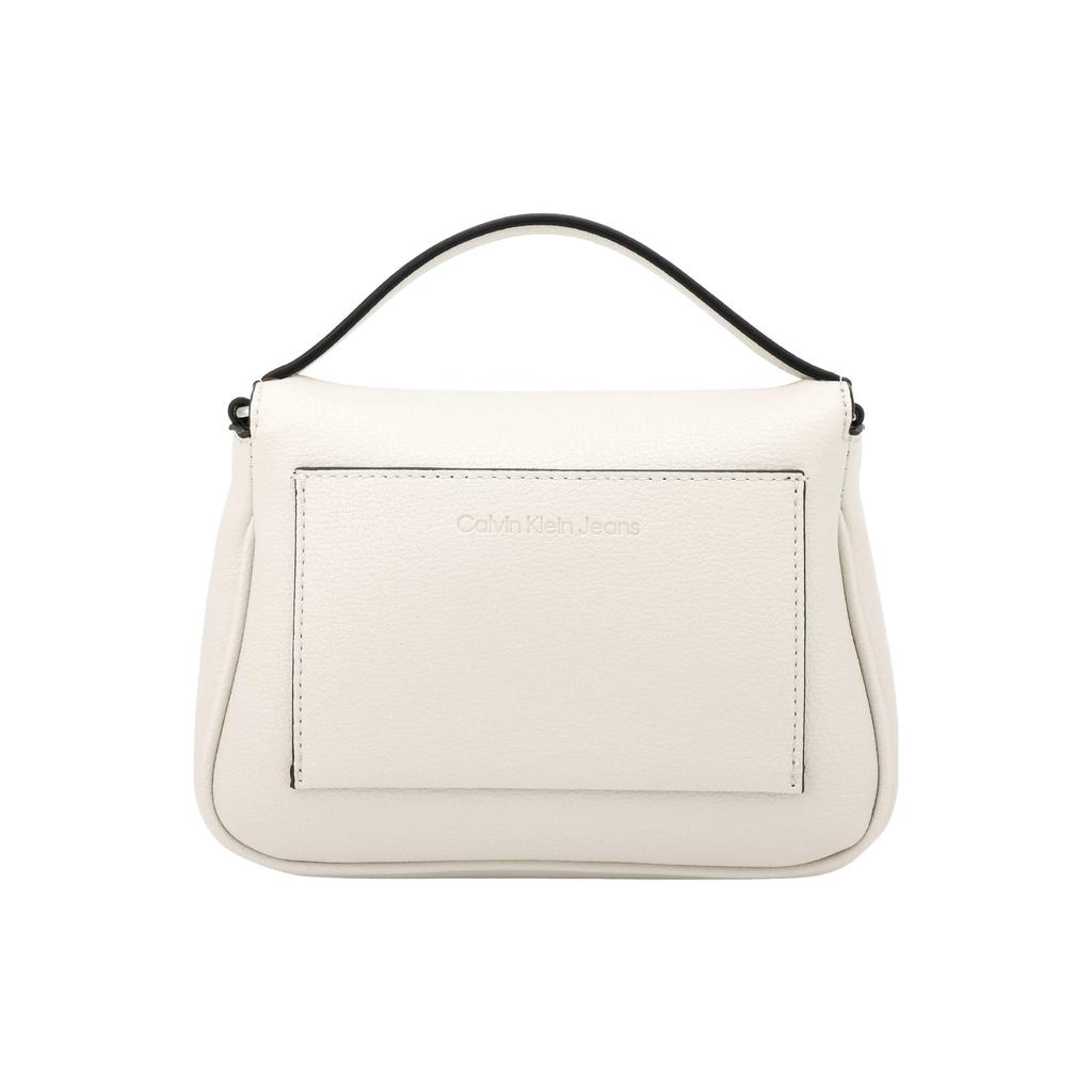 Calvin Klein Fashion Minimalist Metal Logo Detachable Shoulder Strap Flap Synthetic Leather Handheld Shoulder Crossbody Bag Women Bags DH3272-137
