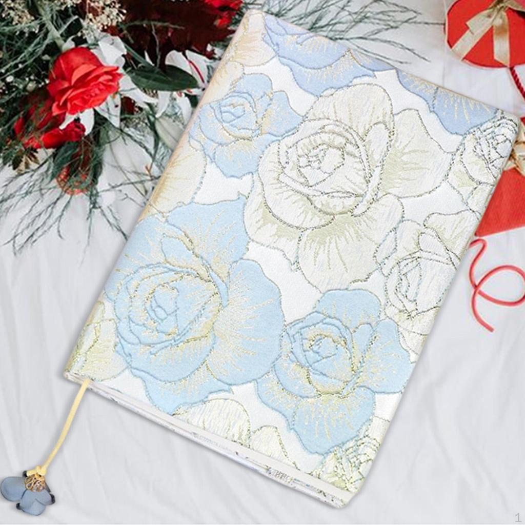 Book Cover Diary Elegant Reusable Novel Protector