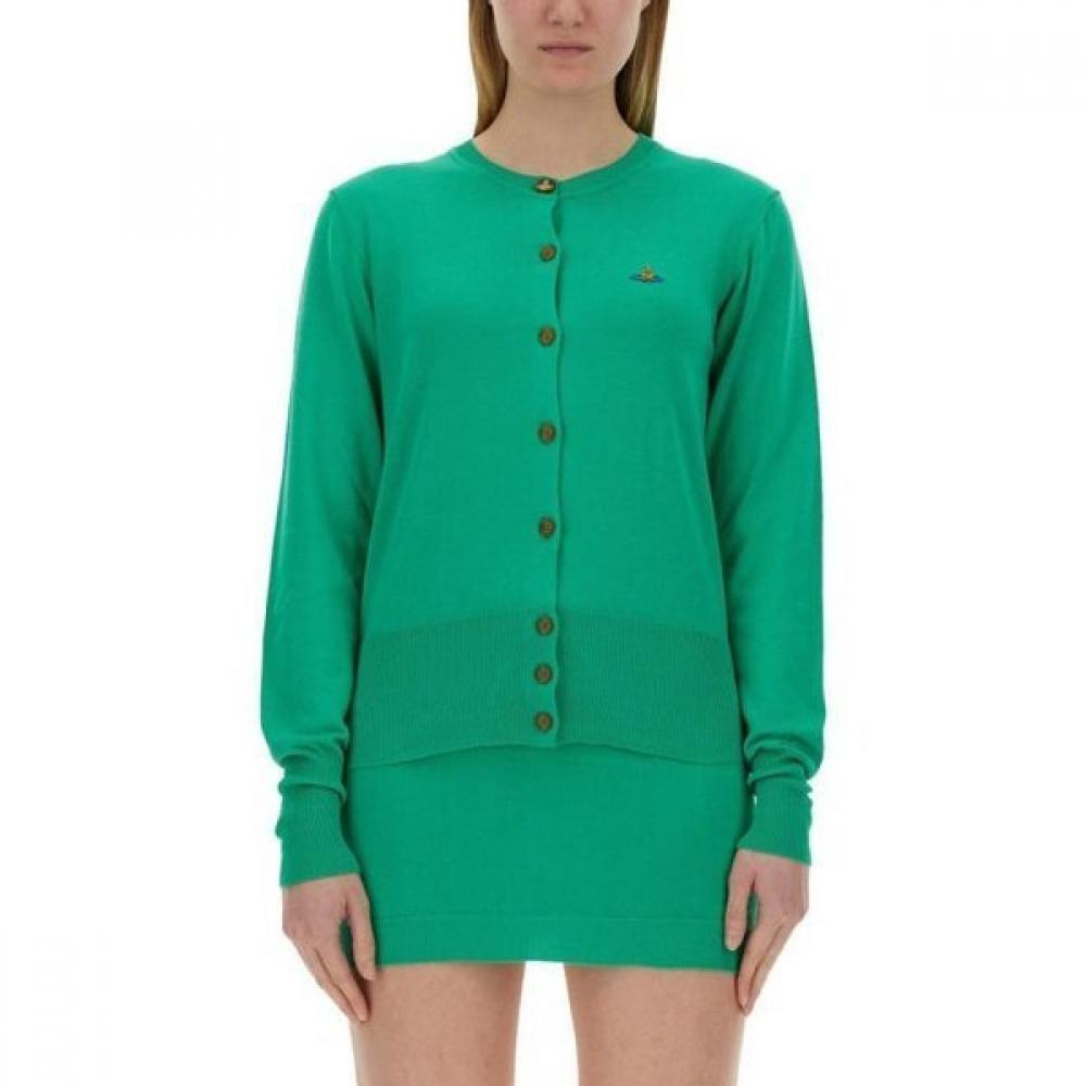 

24ss Vivienne Westwood Cardigan 1803002p Y001b M401 Green S (90 around)