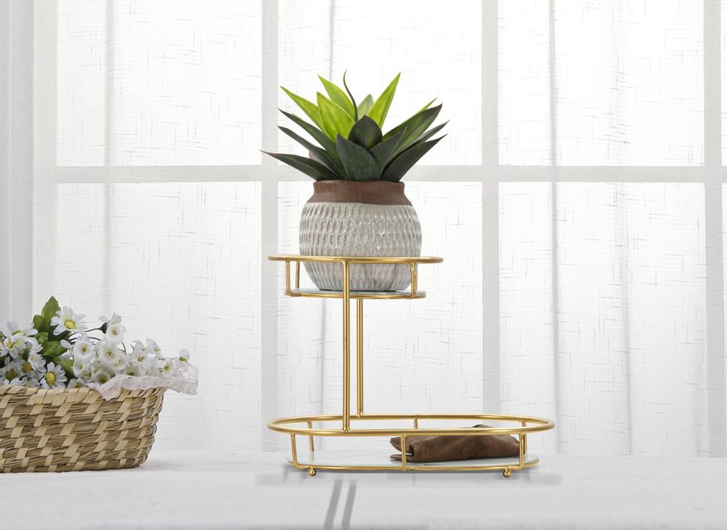 Tablett 2 Ebenen -A- 36X22,5X27 cm