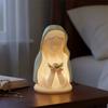 Virgin Mary Prayer Night Light Handcrafted Virgin Mary Catholic Decor Table Lamp Home Decoration Desk Accessories for Reading