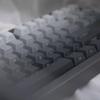 Keycap Set Side Engraved Gradient Color 134 Keys Pbt Double Sided Printed Shiny Backlit Keycaps For Mechanical Keyboards