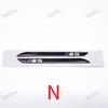 2Pcs Premium Fender Side Badge Emblem for BMW M Power X1 X2 X3 X4 X5 X6 Glossy Black Sticker Logo 6.8cm 8.4cm Car Styling Decor