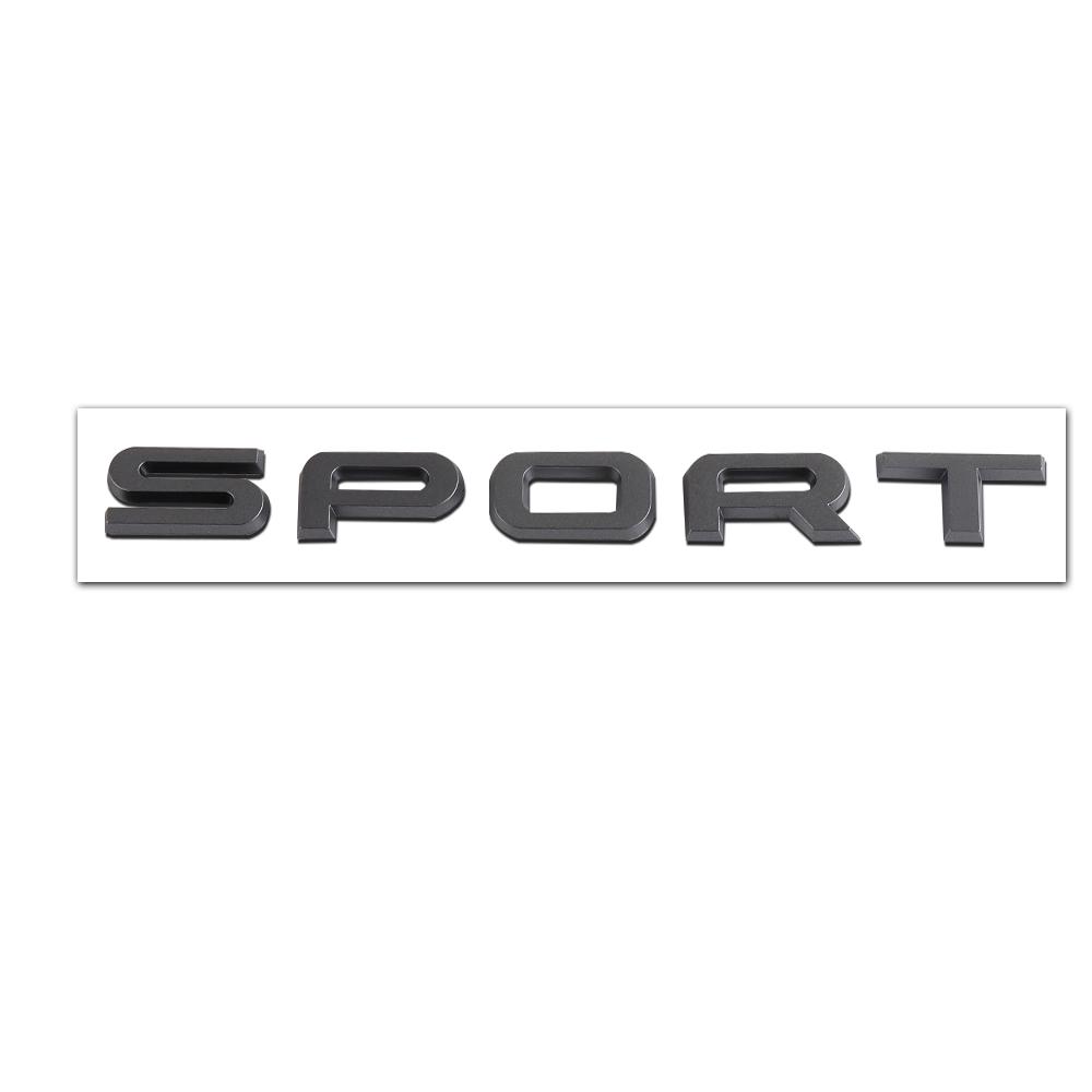 ABAL1 3D ABS Car Rear Trunk SPORT Badge Sticker Decor Accessories Auto Styling For Landrover Range Rover SVR Discovery Evoque Defender