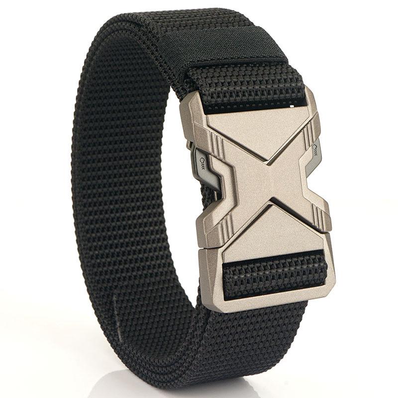 2023 Unisex Tactical Nylon Quick-Dry Belt with Zinc Alloy Buckle