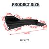 Pair Universal Car Rear Bumper Spoiler Lip Carbon Fiber Wing Trim Protection Anti-crash Diffuser Side Skirt Wrap Angle Splitter