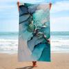 Rainbow Striped Beach Towel Lightweight Microfiber Pool Towels Quick Dry Soft Summer Beach Towel Swimming Towel For Adults Kids