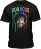 Colorful Bob Ross Portrait Dripping Paint T-shirt