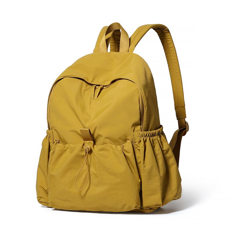 Men Women Backpack Nylon Lightweight Large Capacity Travel Backpack Student Schoolbag