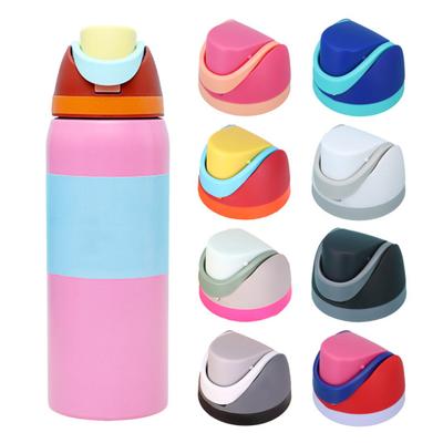 Tappo di ricambio per tazza, apertura facile a un tocco, coperchio anti-goccia, tappo per bottiglia d'acqua a un tocco, accessorio ecologico