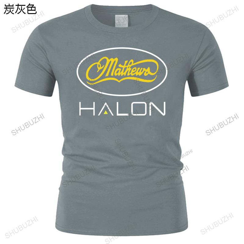 T Shirt Mathews Halon Bows Archery Shooting Black Mens Round Neck Short Sleeves Casual Tshirt Fashion Teeshirt Homme Tops