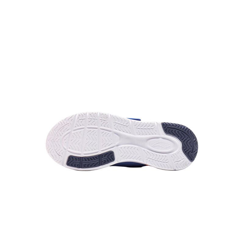 Li Ning Kids Sports Lifestyle Series Comfortable Soft Running Shoes Kids Running Shoes Deep-Navy Color-Blue YKNU040-11