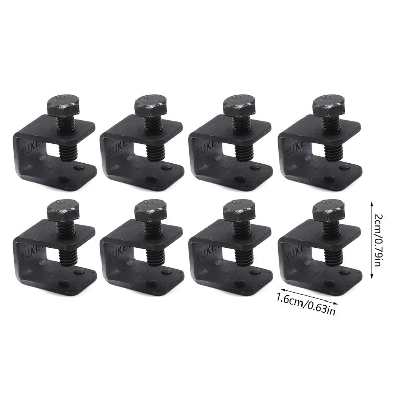 Replacement Screws Plastic Rivet Fastener Clip Car Accessory Car Mud Fender Screws and Bolts Bumper Clamp Fastening Nut
