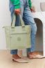 Nylon, roomy women's shopper - Peterson