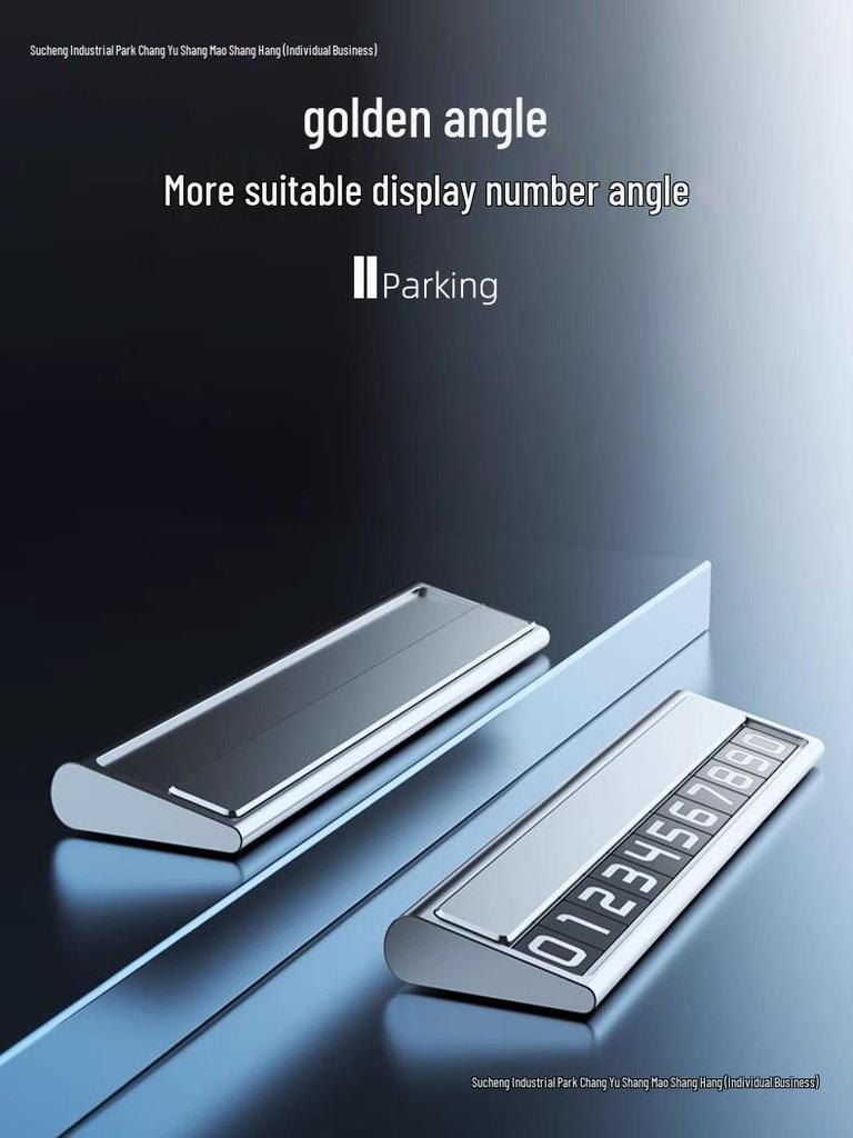 2024 Temporary Parking Number Plate for Mercedes/BMW New Models – Germany Compatible, Moveable Car Phone Plate