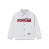 Li-Ning X Universal Studios Back To The Future Embroidered Letter Loose Sports Jacket Men Jacket White AFDR831-2