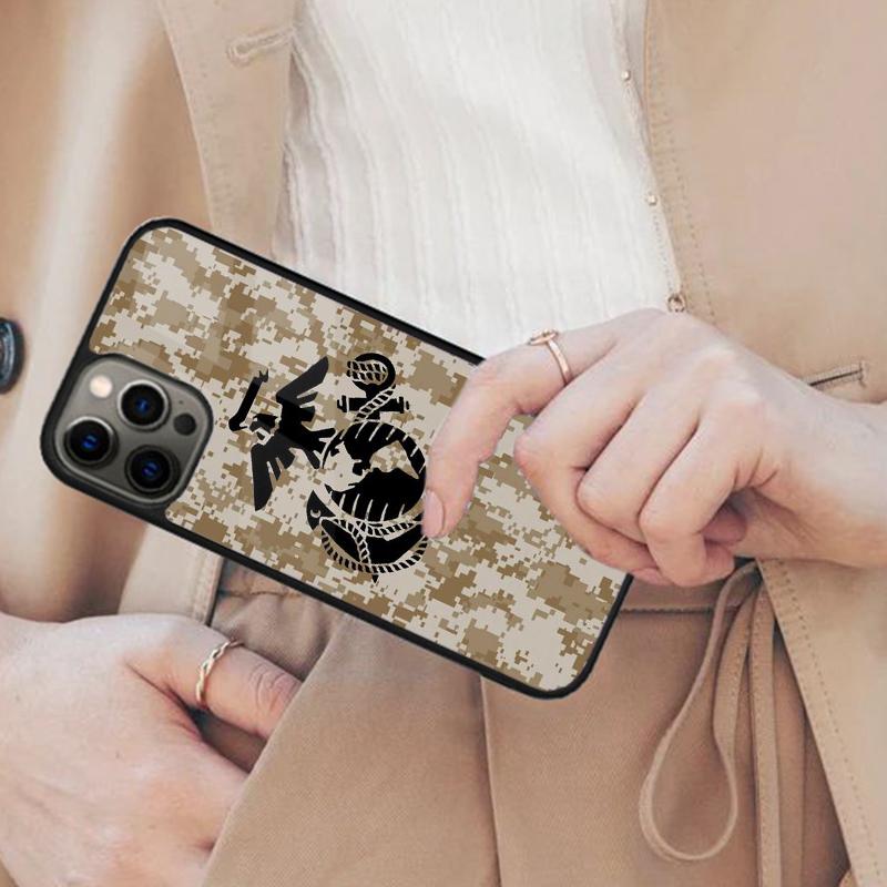 

United States Marine Corps LOGO Magnetic Phone Case For APPLE iPhone 17 Air 16 14 13 12 Pro Max 15 Plus Wireless MagSafe Cover iPhone 13mini