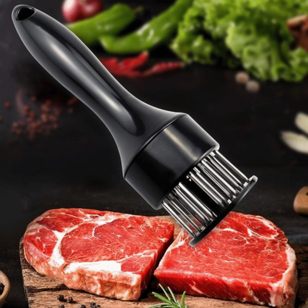 Heavy Duty Meat Tenderizer Needle Handheld Tenderizer Hammer Loose Meat Needle  BBQ Preparation