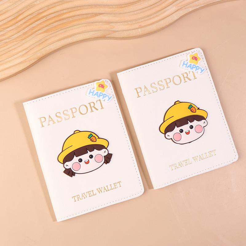 Reise PU Lær Reise Pass Beskyttelsesdeksel Passveske Holder for Forretningsbillett Passholder Etui Reisetilbehør