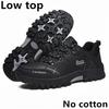 Men's Sneakers Mountaineering Boots Waterproof Leather Hiking Boots Warm Winter Shoes for Men Snow Boots Outdoor Trekking Shoes