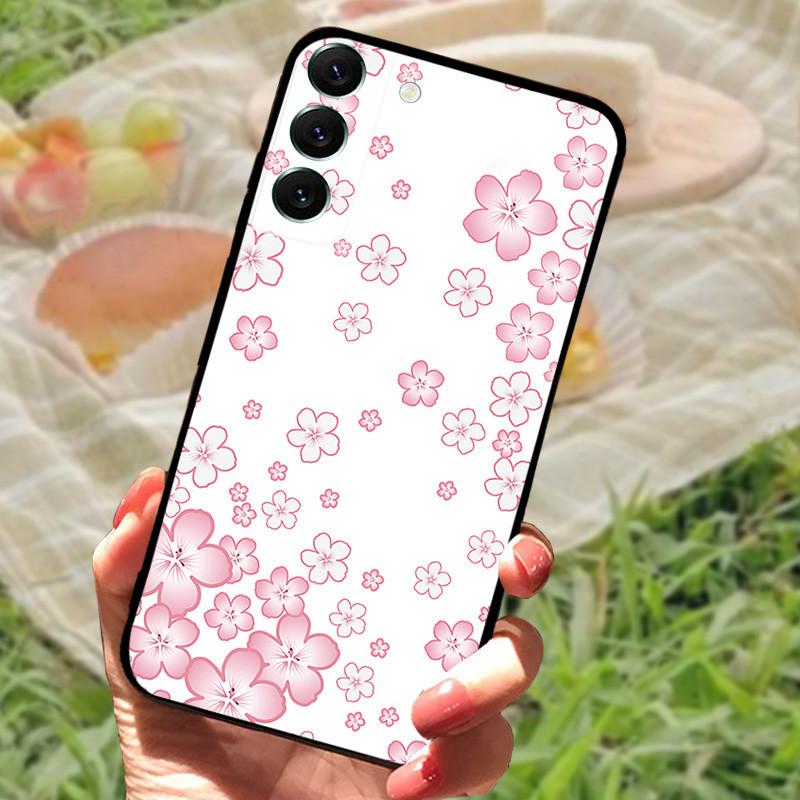 Case For Samsung Galaxy S22 Ultra Coque S22 Plus Full Protective Silicone Cartoon Painted Fundas Cover For Samsung S 22 Fundas