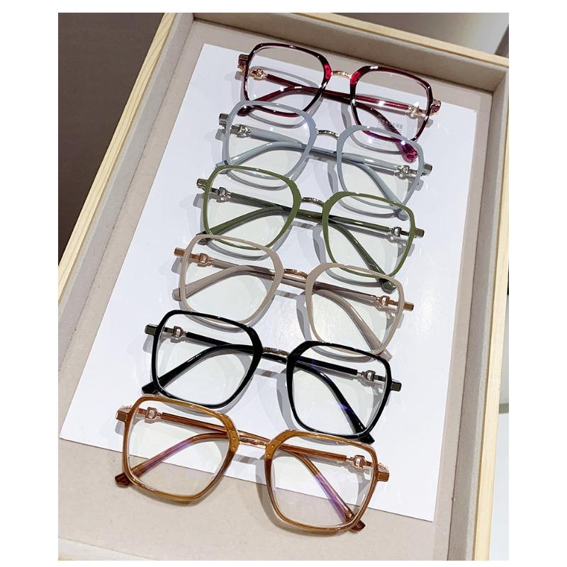 High-end High-definition Women's Full Frame Reading Glasses Blue Light Blocking Far Sight Eyewear Ultra Light Ladies Eyeglasses