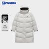 FUSION Women's Hooded Loose-Fit Long Down Jacket (2025 Winter Collection)